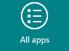 Windows 8 All Apps