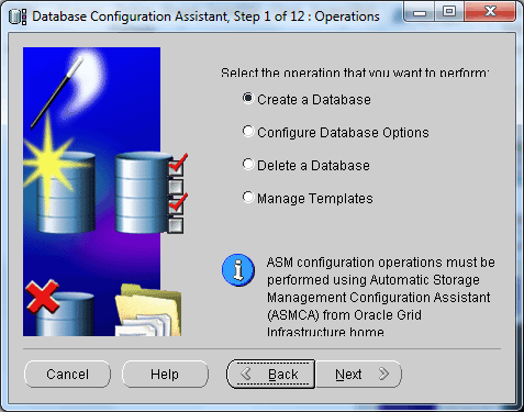 DBCA - Operations