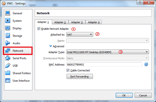 Oracle Virtualbox Network Settings Bridged Adapter