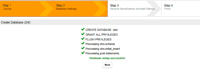 Create Database