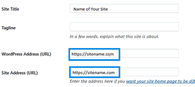 SSL Settings