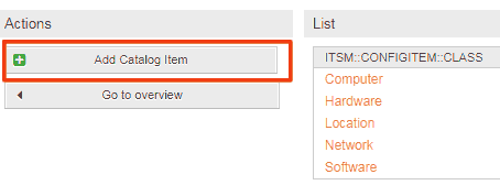 Add Catalog Item