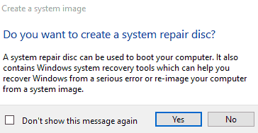 System Repair Disc