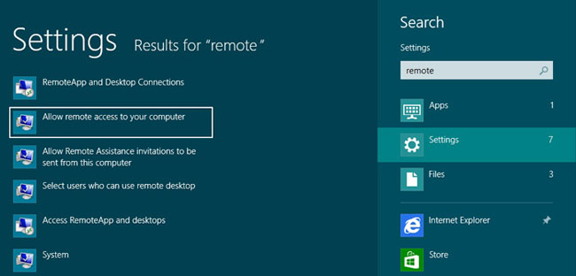 Windows 8 Search