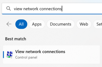 View Network Connections