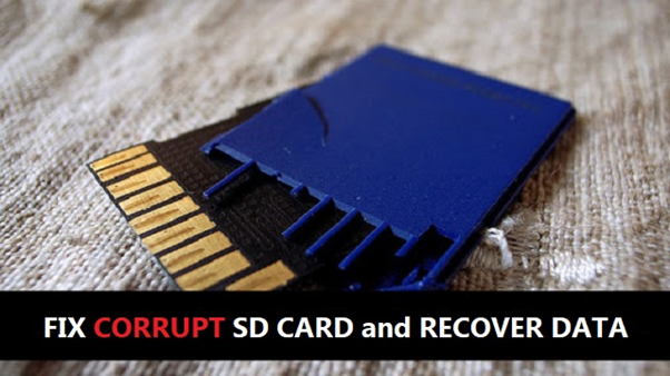 how to check for corrupted files on sdcard