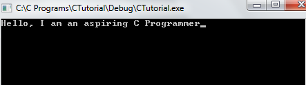 Run C Program