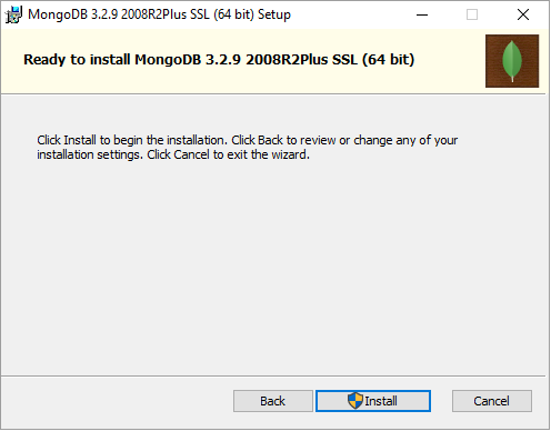 MongoDB Install