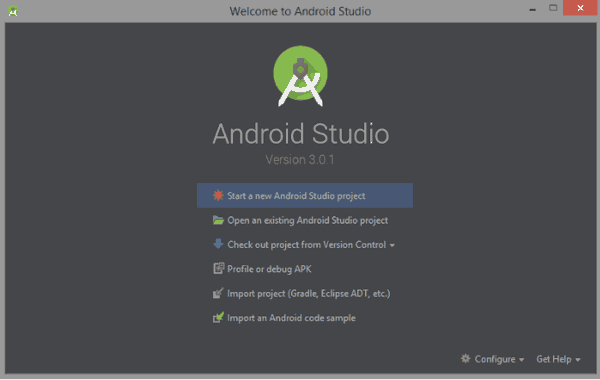 Start Android Project